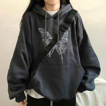 照片拍不出ta的美~ 帽t 長袖上衣 大學t 韓國帽t 寬鬆帽t 情侶帽t 大學t長袖 連帽上衣 長袖衛衣 正韓大學t