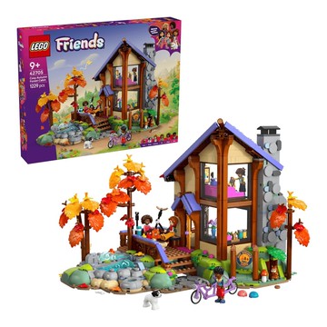 【LEGO 樂高】磚星球〡 42705 好朋友系列 溫馨秋季森林小屋 Cozy Fall Forest Cabin