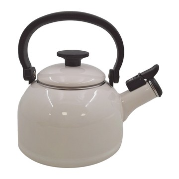 FUJIHORO 琺瑯笛音壺 CTN16WK 1.6L 白色  1個