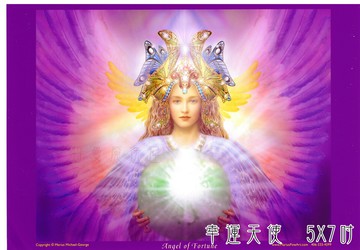 幸運天使 Angel of Fortune【5*7吋美國進口正版作品】- 天使系列畫