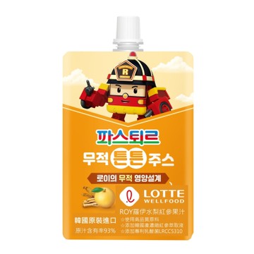 Lotte 韓國樂天ROY羅伊水梨紅參果汁(80ml)
