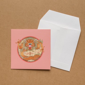 【萬用卡】錦繡祥瑞 國書金龍 | 祝福卡