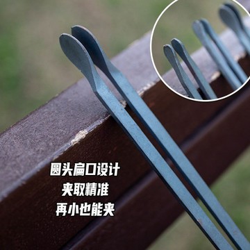 臺灣熱賣 老火鉗子 老式鍛打火鉗 燒火鐵鉗 煤球煤炭夾 垃圾夾子  耐高溫
