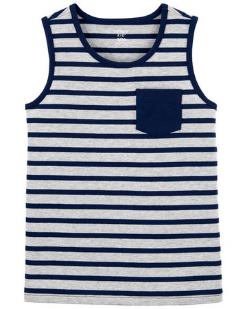 Kid Pocket Jersey Tank