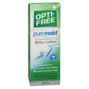OptiFree Pure Moist MultiPurpose Solution 10 oz by OptiFree