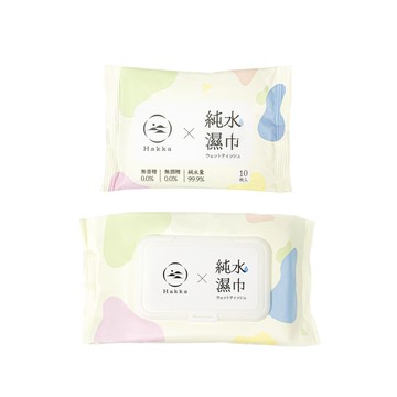 純水濕紙巾 10抽／80抽｜99.9%純水 無酒精 親膚清潔 928福利社