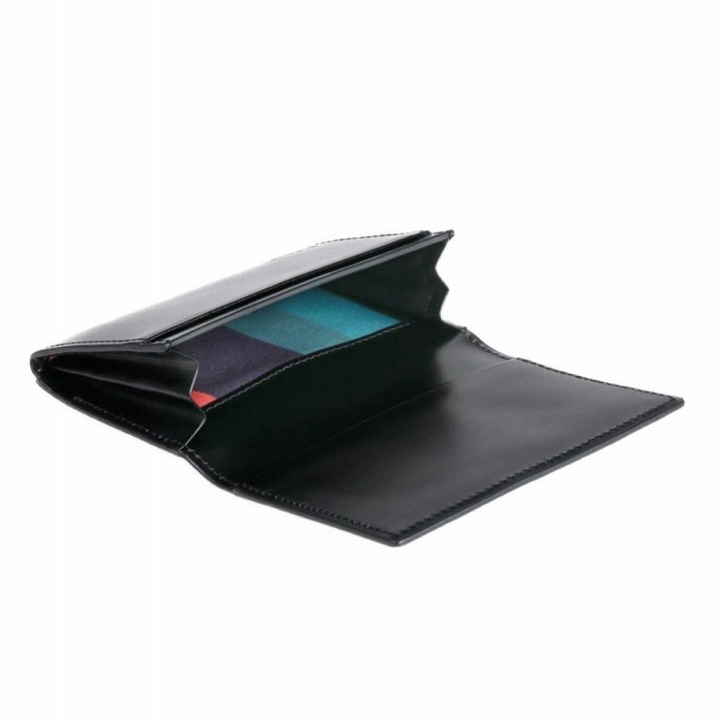 新品箱付】Paul Smith 名刺入れ カードケース ブラック PSC303 Paul