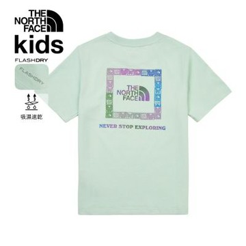 The North Face TEEN CAMP BOX SS TEE GRAPHIC - AP 中大童 短袖上衣 NF0A8H1PG70