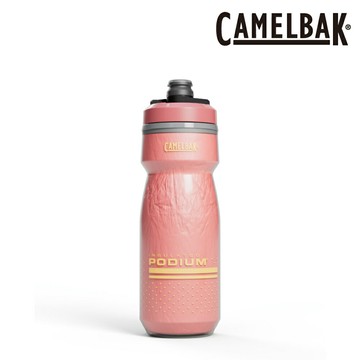 CAMELBAK PODIUM CHILL噴射保冷水瓶 CB1874607062｜620ml 珊瑚粉