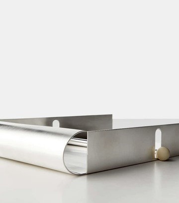 Natalia Criado Silver-plated paper holder