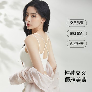 🌸台灣免運🌸果凍膠塑形美背内衣 無痕背心 冰絲内衣 聚攏防下垂可外穿 半固定杯打底瑜伽内衣 無痕内衣 運動内衣 無痕内衣