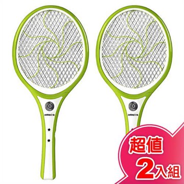 日象  特大迴旋充電式電蚊拍 ZOEM-5188 ( 2入組 )