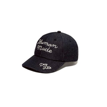 AirRooM 正品現貨 2024SS HUMAN MADE 6 PANEL DENIM CAP 帽子 刺繡 丹寧