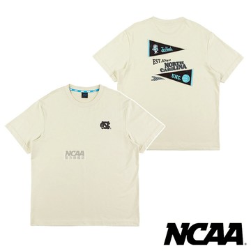 NCAA 北卡 旗幟造型短T【73251019】短袖 新款 情侶裝 CAROLINA