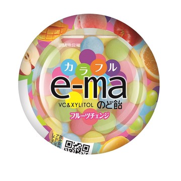 味覺糖e-ma綜合水果風味喉糖 x6入團購組