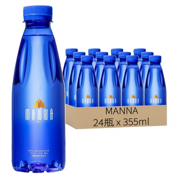 MANNA 飲用天然泉水  355ml  24瓶