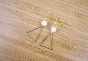 【神秘巨星】 水晶玉石 手工耳環