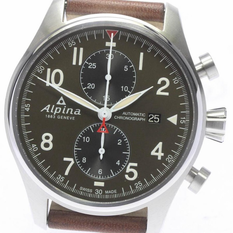 アルピナ Alpina AL-725GR4S6 スタータイマー デイト クロノ