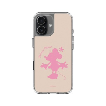 iPhone 17 Clear Case（相機按鈕） 透明 - 迪士尼-米奇 Mickey - 米妮 - 剪影版