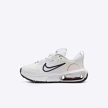 Nike Air Max Intrlk PS [DC9289-100] 中童 休閒鞋 運動 慢跑 氣墊 絨布 白黑
