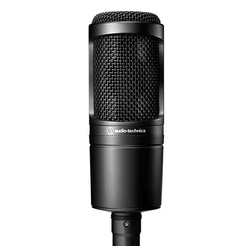 audio-technica 鐵三角 心形指向性電容型麥克風 原廠保固  AT2020XLR  黑色