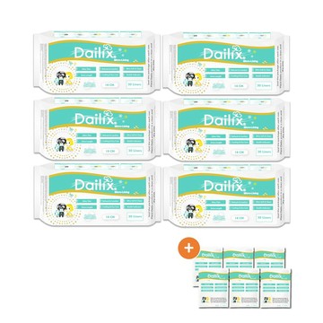 Dailix 18cm 每日健康檢查乾爽透氣抗菌護墊 涼感款 六入組(30片裝/入) 適用分泌物多 量少經血及漏尿 孕媽咪待產包