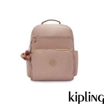 Kipling 復古粉大容量媽媽包-SO BABY