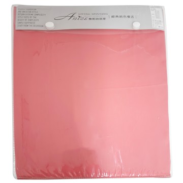 A-nice 雅妮詩 60支300針高織密單一件床包 180x210x36cm 可包覆32CM以內床墊 100%精梳棉/純棉 環保活性印染  特大  珊紅