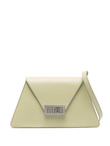 MM6 Maison Margiela - medium Numeric shoulder bag - women - Calf Leather - One Size - Green