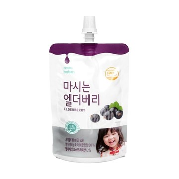 韓國bebefood寶寶福德 接骨木莓果汁80ml