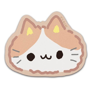 O Cat 貓咪彩印杯墊