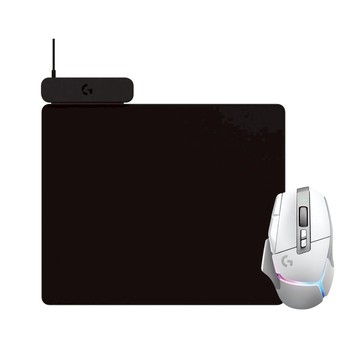 【推薦組合】POWERPLAY 2 無線充電鼠墊+G502 X Plus 炫光高效能無線電競滑鼠