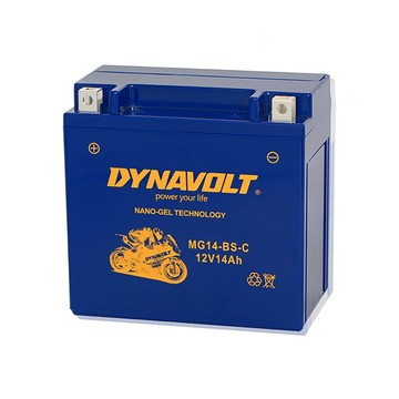 Dynavolt MG14-BS-C(對應型號YUASA湯淺YTX14-BS與GTX14-BS重機機車電池專用)