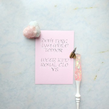 附加服務———手寫卡