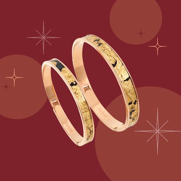 大理石簡約設計手環丨情侶手環丨生日禮物丨實用禮物丨玫瑰金金箔