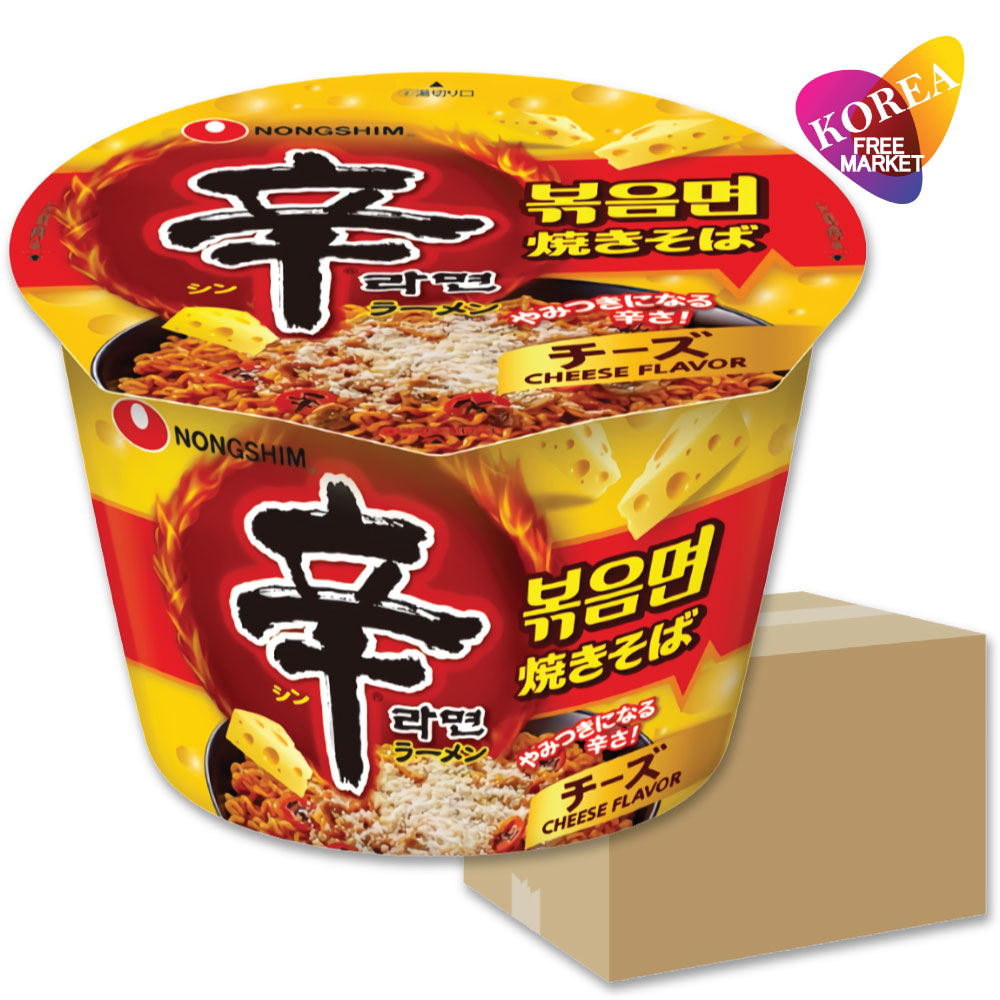 辛ラーメン焼きそば チーズ カップ 1BOX 105g x 12個セット 箱売り 韓国ラーメン カップ麺 カップラーメン