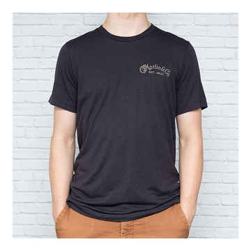 Martin logo 深灰色 T恤 短T 上衣 美國手工製字樣