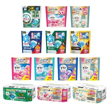 【蝦皮直營】P&G 日本ARIEL BOLD 4D炭酸洗衣膠球補充包 70-140顆