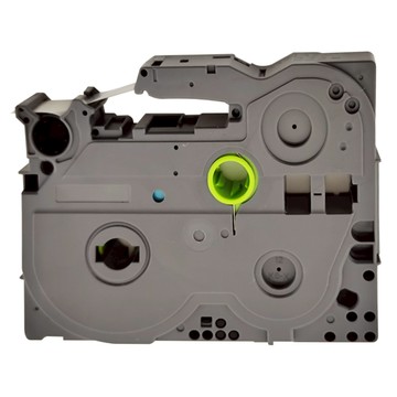 TZeTAPE 護貝帶 - 白色底透明標籤帶  12mm  1個