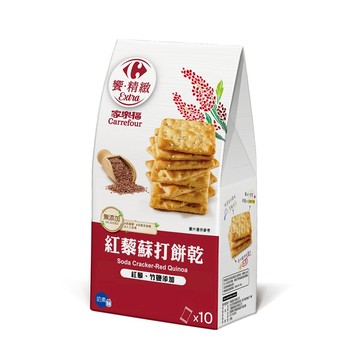 [家速配]家樂福紅藜蘇打餅乾170g
