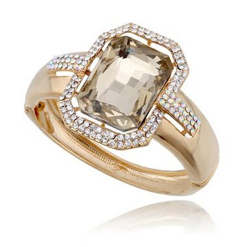 手環 鑲鑽歐美手鐲-時尚高檔奢華亮眼生日七夕情人節禮物女飾品2色73jn117【獨家進口】【米蘭精品】