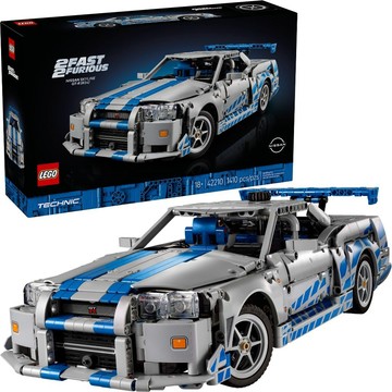 LEGO 42210 玩命關頭2日產SkylineGT-R R34🟦淡北 🟩電積系🟨Technic