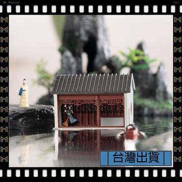 🔥臺灣出貨🔥可開發票✅【大同小藝】古仿 中式 古風 微景觀 古建築 擺件 假山 盆景 造景 室內 小擺件