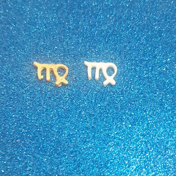 處女座標誌，微型，微型，雕塑，由泰國粘土製成，DIY 工藝品