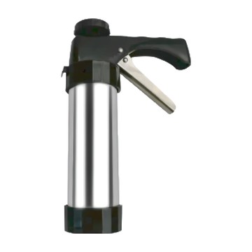 生活King 不鏽鋼餅乾機 22x13x5.7cm 含8款花嘴和8款芯片 適用於擠花組  1個