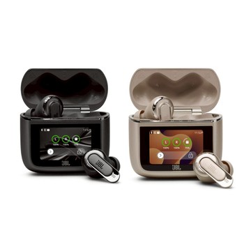 Tour Pro 3 觸控螢幕真無線降噪藍牙耳機【2024 JBL 首款圈鐵混合雙單體】 拿鐵色