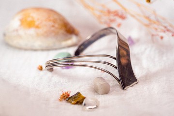 優雅線條手環 - 西洋古董首飾