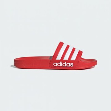 adidas 愛迪達 拖鞋 男鞋 女鞋 運動 ADILETTE SHOWER 紅 GZ5923(A5521)