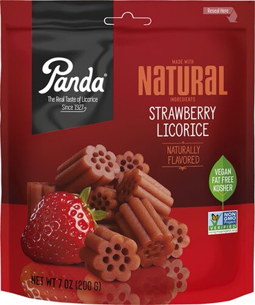 Panda Strawberry Licorice 7 oz