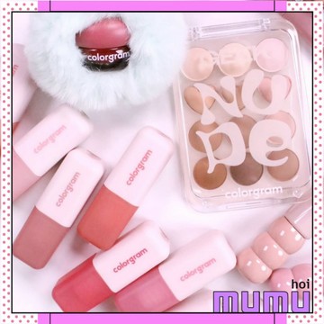 【mumu hoi】軟管 Colorgram 霧面唇釉 裸色柔霧 唇頰兩用 顯色持久 不沾杯 裸膚啞雅唇膏